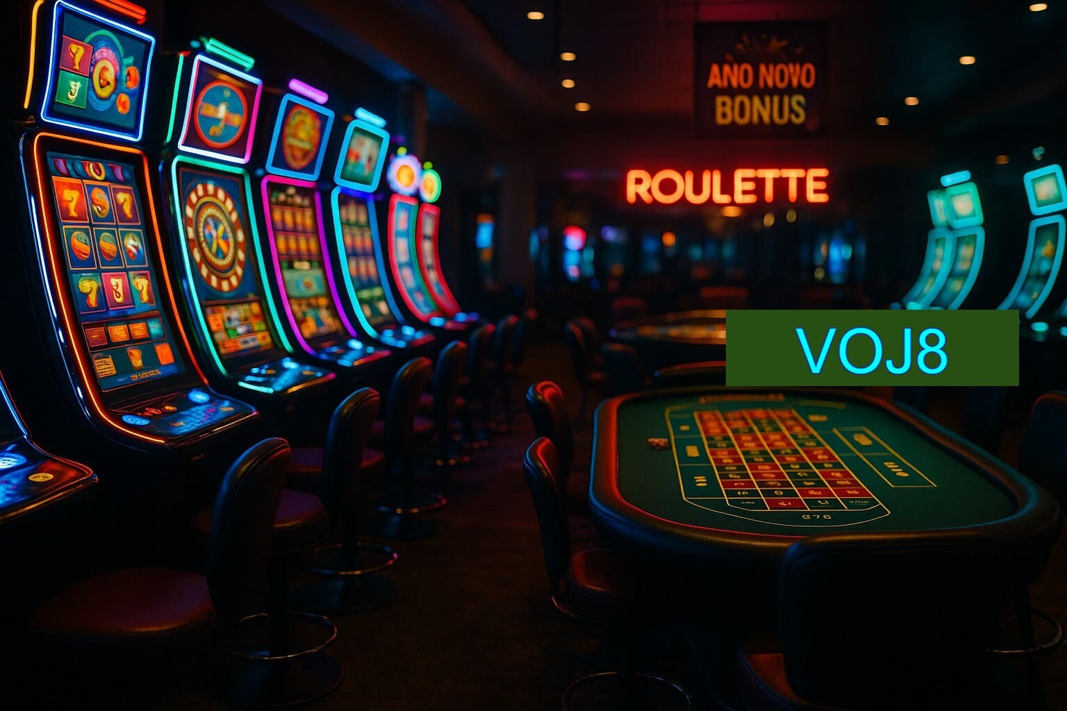 Jogos emocionantes no VOJ8